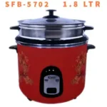 KIAM DOUBLE POT FULL BODY RICE COOKER 1.8 Ltr (5702)