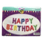 Totem Hbd Foil Balloon'S Set(13 Letters) - Birthday Decoration