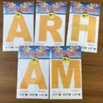 TOTEM Number / Alphabet Foil Balloons 1pcs