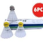 TURBO Super Grade Badminton Shuttlecock 6pcs