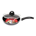 Non Stick Fry Pan 24 cm With Glass Lid IB