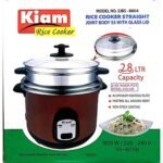 Kiam Stainless Steel Rice Cooker - 2.8 L - Double SS pot- 8804