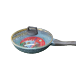 Die-casting Karai GL 24cm (Drak grey ,Red,Light biscuit