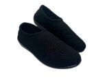 Walkaroo Black Ladies Belly Shoes for comfortable walk - Image 2