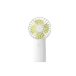 JISULIFE F2D Portable Hand Fan 6000mAh – White Color