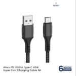 Wiwu F12 USB to Type C 45W Super Fast Charging Cable
