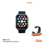 Mibro C3 Calling Smart Watch 2ATM with Dual Straps