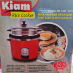 Kiam Rice Cooker 3.2 Ltr - Double pot (SS & Non Stick Pot)- SJBS-8705