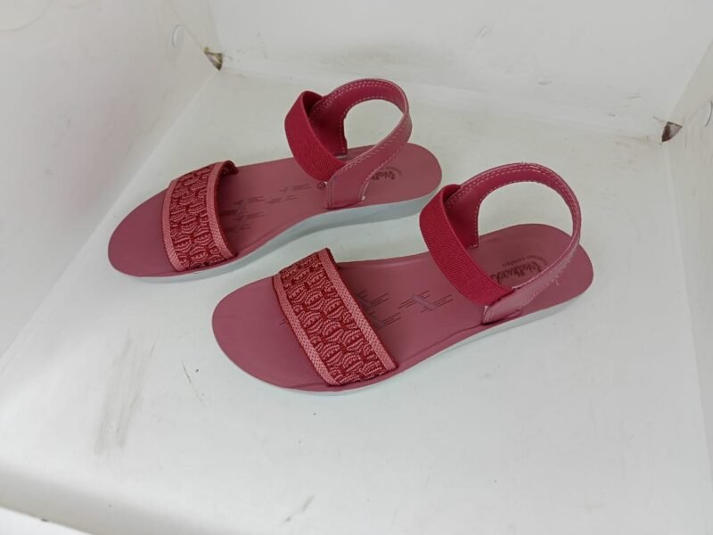 Walkaroo Ladies Stylish and Comfortable marron Sandal - Image 2