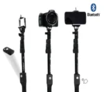 Yunteng YT-1288 Extendable Selfie Stick Handheld Monopod Tripod With Shutter Release - Image 3