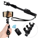 Yunteng YT-1288 Extendable Selfie Stick Handheld Monopod Tripod With Shutter Release - Image 2
