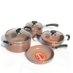 Noah Nonstick Cookware Set 7 pcs- Induction Bottom