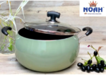 Noah Belly Pot Glass Lid (IB) 26 cm - Image 2