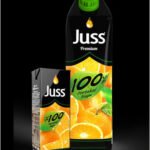 JUSS 100 %ORANGE JUICE 1 LTR