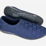 WALKAROO LADIES GREY COLOR CASUAL AND COMFORTABLE BELLY SHOE