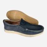 Gents Black Color Soft Premium Leather Moccasin Casual Shoe