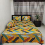 Luxury Twill Cotton Bedsheet – King Size –with pillow cover