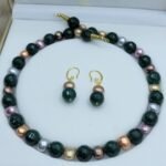 orginal shell Pearl Jewelry with Semiprecious Gemstones – Timeless Elegance! ✨