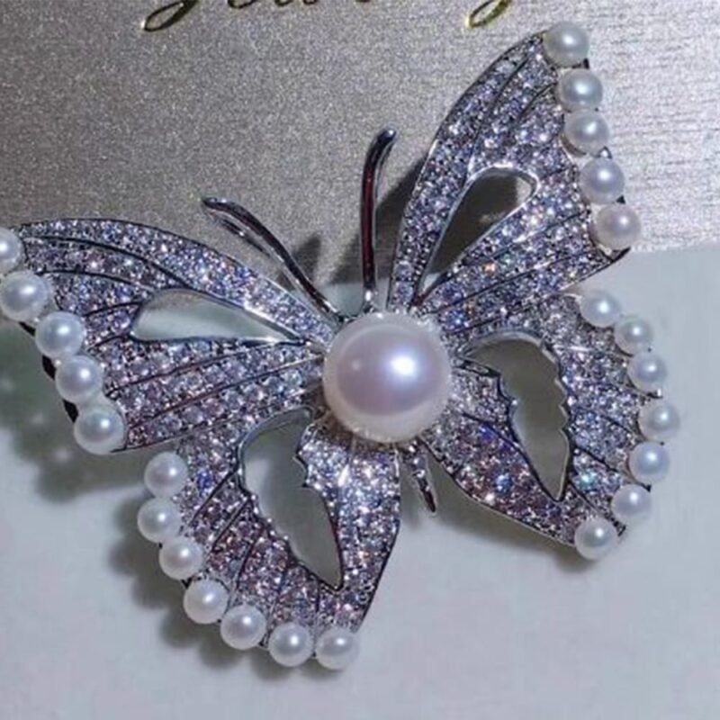 Metal Bird Brooch Hijab Safety Pin For Girls And Women - - Image 4