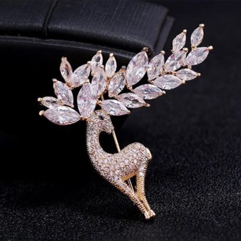 Metal Bird Brooch Hijab Safety Pin For Girls And Women - - Image 6