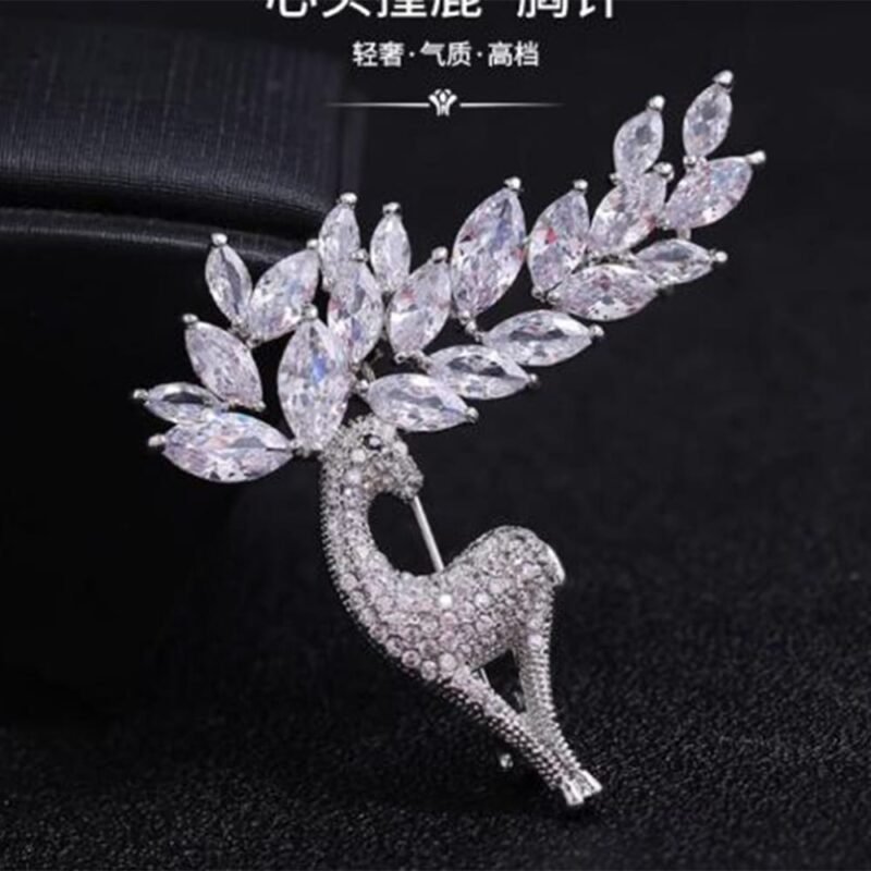Metal Bird Brooch Hijab Safety Pin For Girls And Women - - Image 7