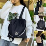 Women Large Capacity Outdoor Tote Bag ( black)