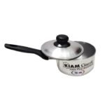 KIAM NON STICK MILK PAN WITH GLASS LID-20 CM