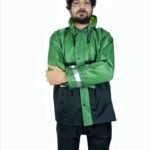 Century Men’s Premium Waterproof Raincoat Set – 100% Water Resistant | Hooded Jacket & Pant Set