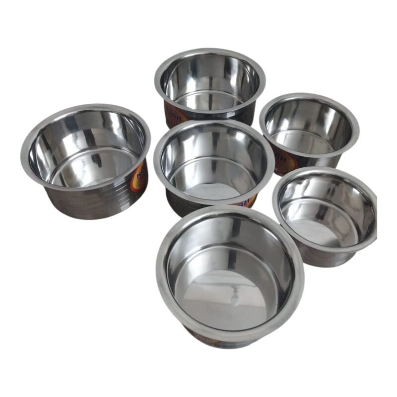 Noah Stainless Steel Top Set – 6 Pieces - Image 3