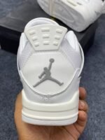 Air jorden 4 RETRO PURE White SNEKERS - Image 3