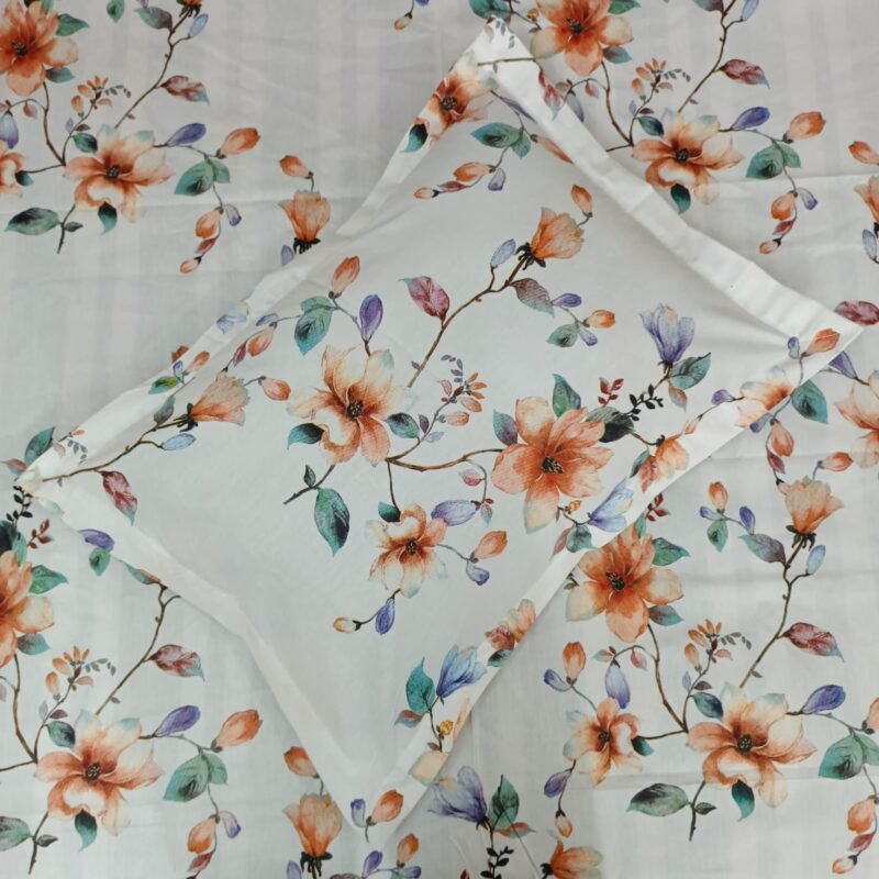 Luxury Twill Cotton Bedsheet – King Size - Image 2