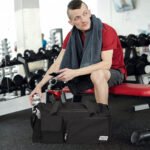 Fashionable Large Capacity Travel & Gym Bag Black - Image 5