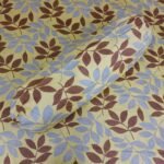 Luxury Twill Cotton Bedsheet – King Size – 3 Pecs Set – Golden Leaf - Image 3