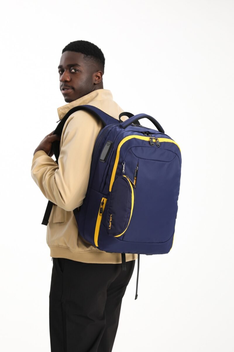 Loupin Backpack For Men Women ( Navy Blue ) - Image 4