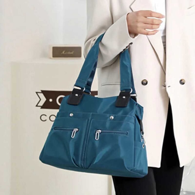 Women's Handbag Solid ( Blue colour ) - Image 2