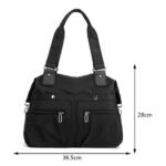 Women's Handbag Solid ( black colour ) - Image 2