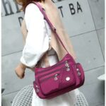 Fashion Women Single Shoulder hand Bag Crossbody Bag ( purple color) - Image 2