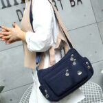 Fashion Women Single Shoulder hand Bag Crossbody Bag ( blue olor ) - Image 3