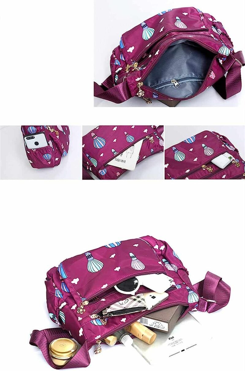 ( purple colour ) Korean sports travel shoulder bag - Image 4