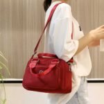 Large Capacity Fashionbag ( maroon color ) - Image 2
