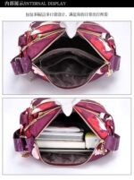 ( Light Maroon colour ) Korean sports travel shoulder bag - Image 4