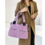 Women's Handbag Solid ( pink colour ) - Image 3