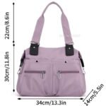 Women's Handbag Solid ( pink colour ) - Image 2
