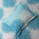 Luxury Twill Cotton Bedsheet – King Size – 3Pecs Set – Atashbaji Sky - Image 3