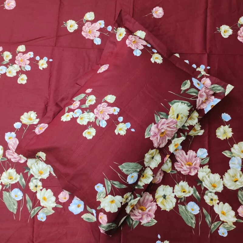 Luxury Twill Cotton Bedsheet – King Size - Image 3