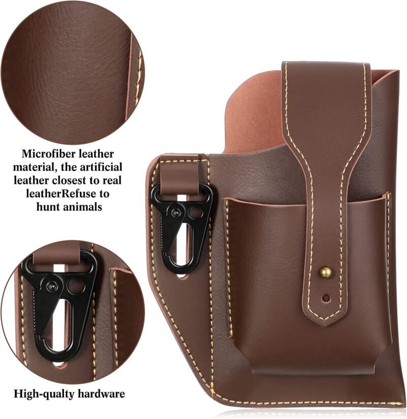 Retro Belt Waist Fashionable Bag Brown - Image 2