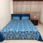 Luxury Twill Cotton Bedsheet – King Size – 3Pecs – Royel Blue