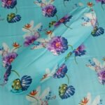 Luxury Twill Cotton Bedsheet – King Size – 3 Pecs Set – Sky Levender - Image 2