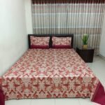 Luxury Twill Cotton Bedsheet – King Size – 3Pecs – Royel Brown