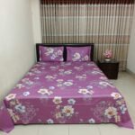 Luxury Twill Cotton Bedsheet – King Size – 3Pecs Set